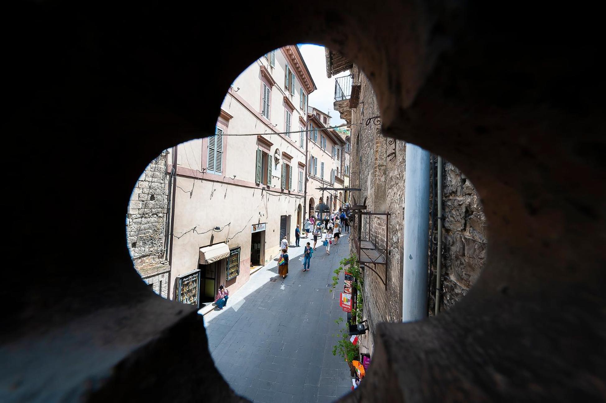 La Loggia Di Portica Residenza Storica Nel Centro Di Assisiアパートメント エクステリア 写真