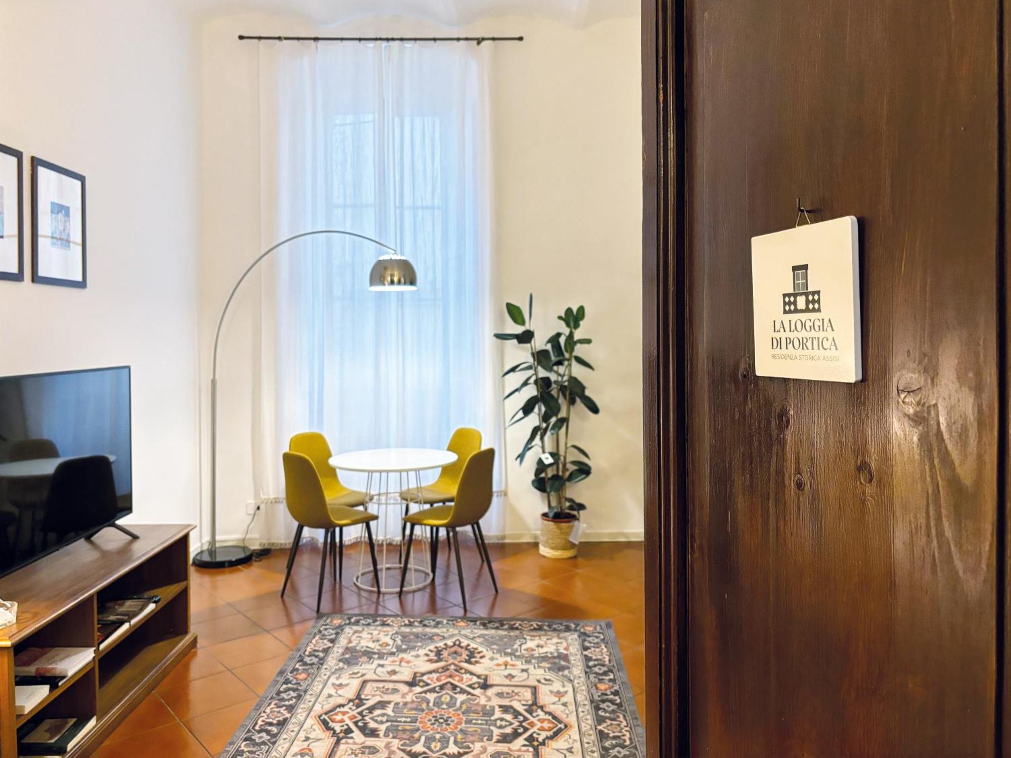 La Loggia Di Portica Residenza Storica Nel Centro Di Assisiアパートメント エクステリア 写真